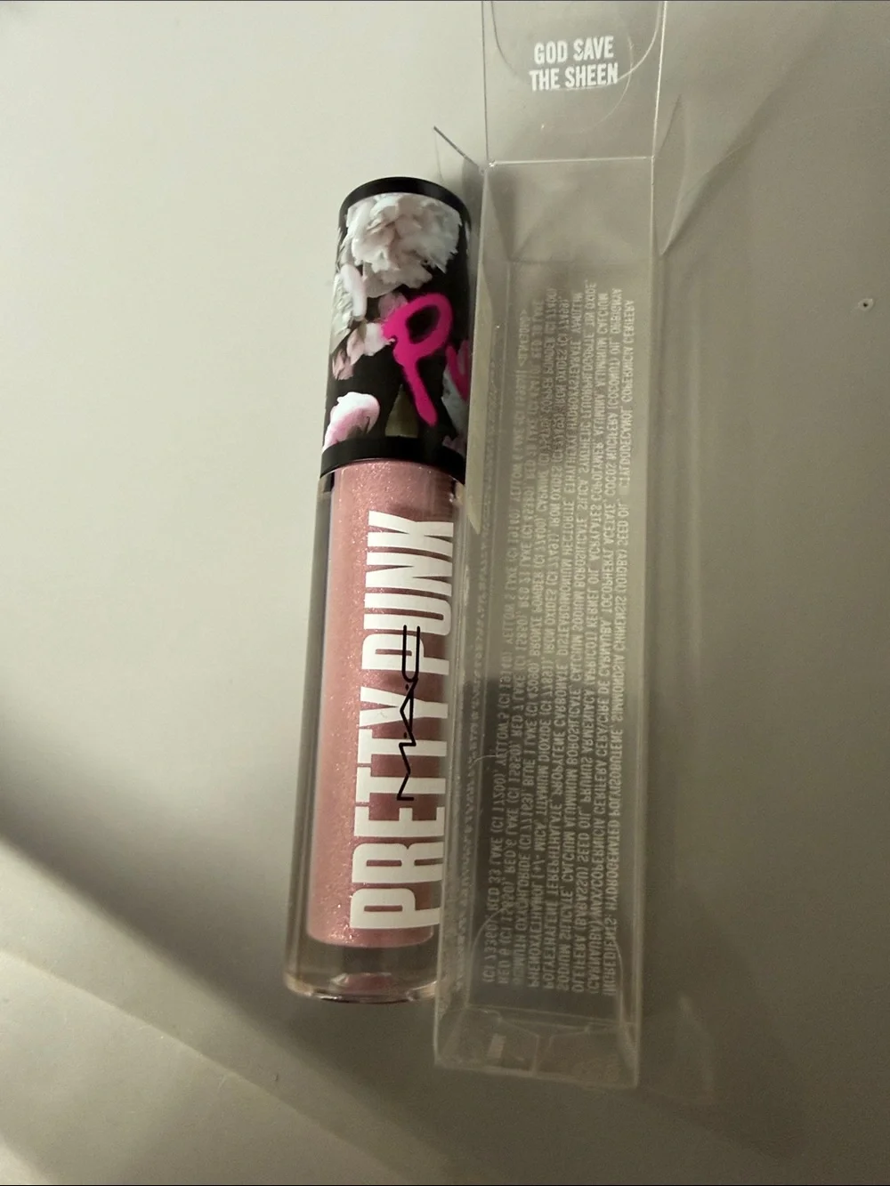 Shimmer Lip Gloss — Pink